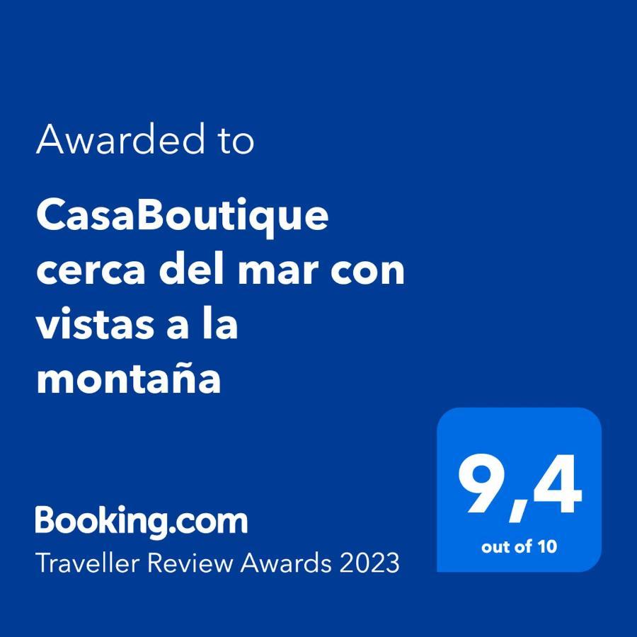 Villa CasaBoutique cerca del mar con vistas a la montaña Polop de la Marina Exterior foto